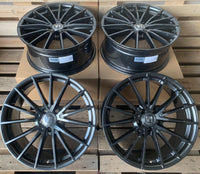 V1 Wheels V2 Felgen 19 Zoll Daytona Grau 8,5x19 ET45 5/112