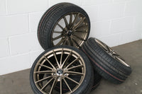 V1 Wheels V2 Felgen 19 Zoll Bronze Matt 8,5x19 ET45 5/112 Kompletträder 245/35 19