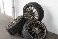 V1 Wheels V2 Felgen 19 Zoll Bronze Matt 8,5x19 ET45 5/112 Kompletträder 225/35 19