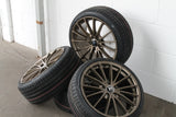 V1 Wheels V2 Felgen 19 Zoll Bronze Matt 8,5x19 ET45 5/112 Kompletträder 245/35 19
