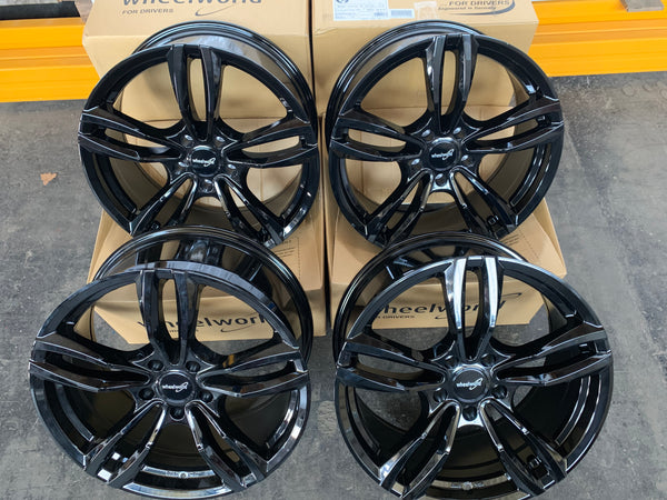 Wheelworld WH29 19 Zoll Schwarz Glanz 8,5x19 ET35 5/120